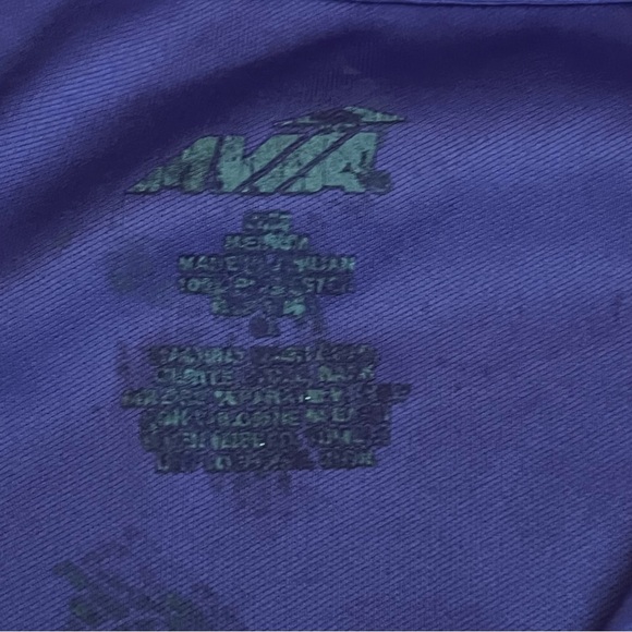 Lot of  2 Women’s Avia Athletic Tops Small Short Sleeve V Neck Shirts Running - Picture 6 of 8